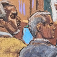 Sean "Diddy" Combs in court in New York City on Tuesday, July 1, 2025.