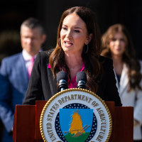 Agriculture Secretary Brooke Rollins speaking