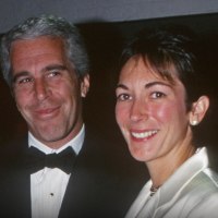 Jeffrey Epstein and Ghislaine Maxwell at an event in New York in 1995.