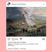 2 instagram posts from dhs.gov
