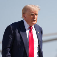 Image: U.S. President Donald Trump Visits Scotland For Golfing Getaway