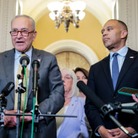 Image: Congressional Democrat Appropriation Leaders Hold Press Conference