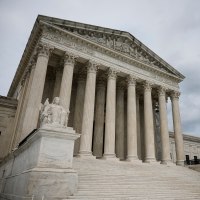 The exterior of the Supreme Court building