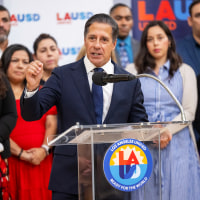Los Angeles School and Local Leaders press conference on Immigration Raids
