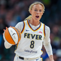 Fever Wings Basketball Sophie Cunningham wnba