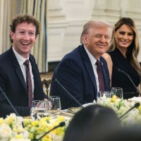 Image: President Trump Holds Dinner For Tech And Business Leaders At The White House
