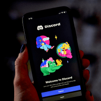 The Discord app on a smartphone screen