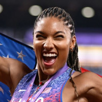 Finishing with a world lead of 7.13m, Tara Davis-Woodhall secured her first career world title in the women's long jump at the 2025 World Track and Field Championships in Tokyo, Japan.