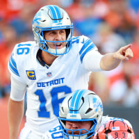 Detroit Lions vs Cincinnati Bengals jard goff nfl football lions