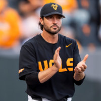 Tennessee head coach Tony Vitello on May 9, 2025.