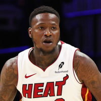 Terry Rozier #2 of the Miami Heat.