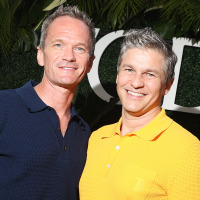 Neil Patrick Harris and David Burtka at the Tod's Hamptons Summer Celebration and dinner party on July 26, 2023 in East Hampton, New York.