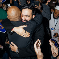 Zohran Mamdani at a campaign event in New York City on Nov. 3, 2025.