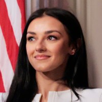 Kash Patel being sworn in as the new Federal Bureau of Investigation Director alongside girlfriend Alexis Wilkins.