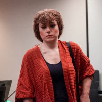 Ashlee Buzzard appears in court on Nov. 19, 2025.