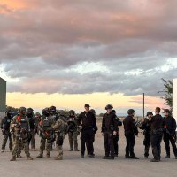 Agents at La Catedral Arena.