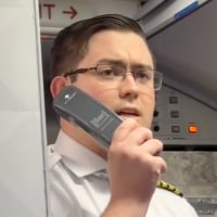 Pilot's Viral Cabin Speech About Airline Shutdown is Peak Dad