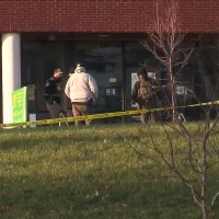 Officials confirm one person is deceased, one has been transported to the hospital in stable but critical condition after a shooting at Kentucky State University in Frankfort, Ky., on Dec. 12, 2025.