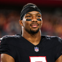 Bijan Robinson #7 of the Atlanta Falcons