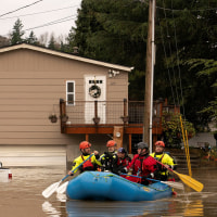 Atmospheric river brings rain and flooding to the Pacific Northwest