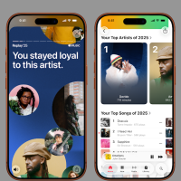 Apple Music Replay will show you your top artists, songs and more.