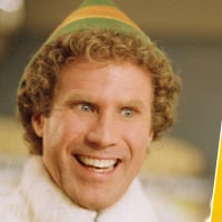 Like Papa Elf, like son. 