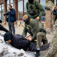 Image: ***BESTPIX*** Federal Agents Descend On Minneapolis For Immigration Enforcement Operations