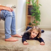 Mom can't get a moment to herself