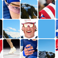 Grid of obscured images 