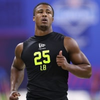 Connor Rogers joins Mike Florio and Chris Simms to break down the freakish NFL Combine performances of Ohio State linebacker Sonny Styles and Texas Tech edge rusher David Bailey.