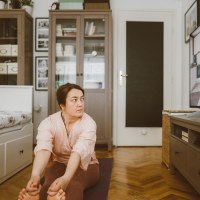 Yoga home workout