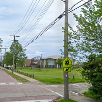 The authorities found two people dead in the area of East 162nd Street and Midland Avenue in Cleveland.