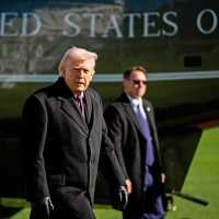 Image: President Trump Returns To The White House From Delaware