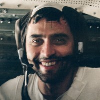 Harrison H. Schmitt aboard the Lunar Module LM