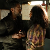 After Xavier found Teri, they headed back to the bunker to reunite with their kids.