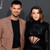 Taylor and Tay Lautner at the 13th annual NFL Honors at Resorts World Theatre on Feb. 8, 2024 in Las Vegas.