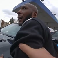 Body camera footage from the scene shows police arresting Donald James Joseph Arthur Fields last week at a gas station