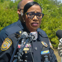Memphis Police Chief Cerelyn "CJ" Davis. April 22, 2026 | Law enforcement in Memphis, Tennessee announced today that the remains of three children between the ages of three and seven years old have been found in a vacant field.