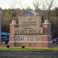 The Fort Polk Joint Readiness Training Center in Louisiana.
