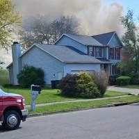 Plane Crash in Akron, Ohio.