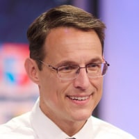 Steve Kornacki in a studio at NBC News.