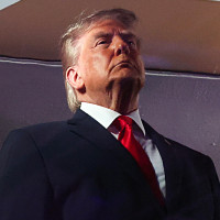 President Donald Trump at Madison Square Garden