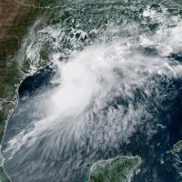Tropical storm Arthur on June 17, 2026.