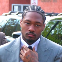 Former New England Patriots wide receiver Stefon Diggs arrives at Dedham District Court on Tuesday, May 5, 2026.