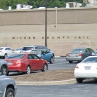 The exterior of Wilkes County Jail in Wilkesboro, North Carolina.
