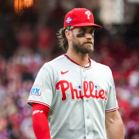 Bryce Harper #3 of the Philadelphia Phillies