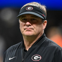 Georgia head coach Kirby Smart.