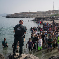 Spain Deploys Troops In Response To Border Breach In Ceuta