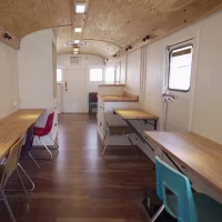 Good News: Students transform school buses to help their community