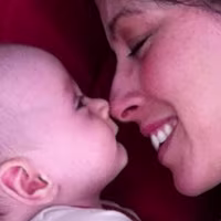 Christina Poletto and her son Theo